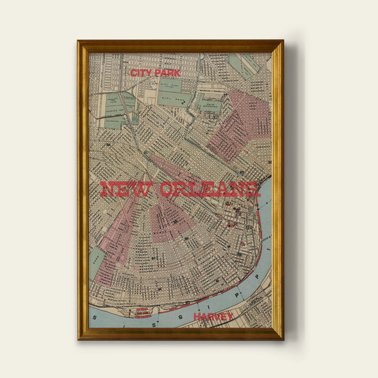 New Orleans Map