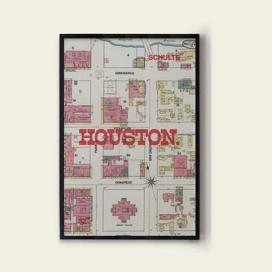 Houston Map I