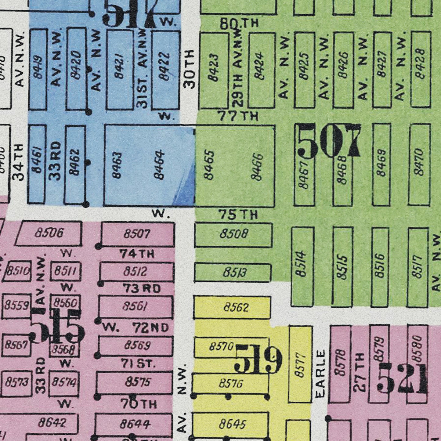 Seattle Map I