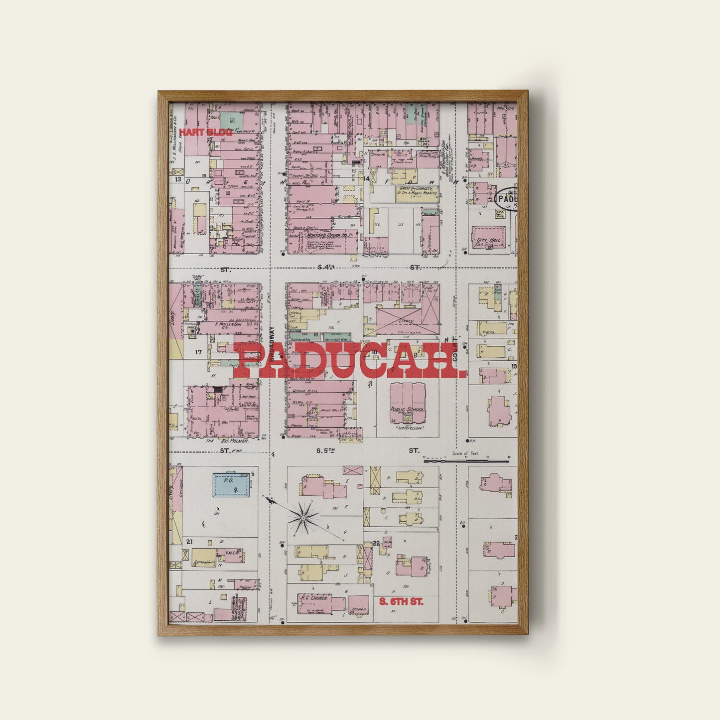 Paducah Map