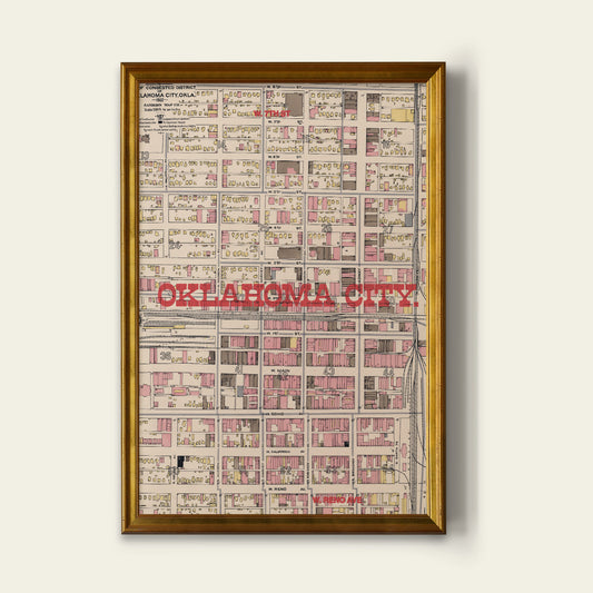 Oklahoma City Map I