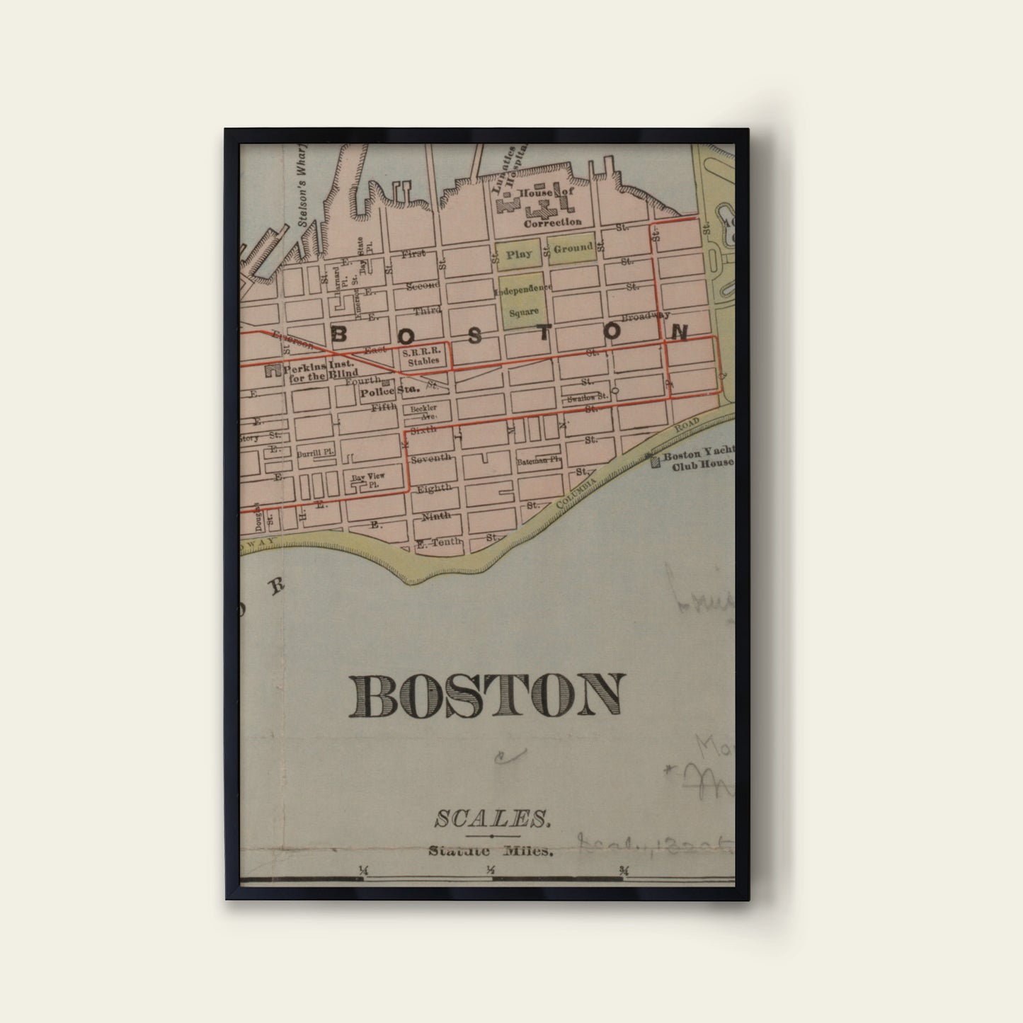 Boston Map I