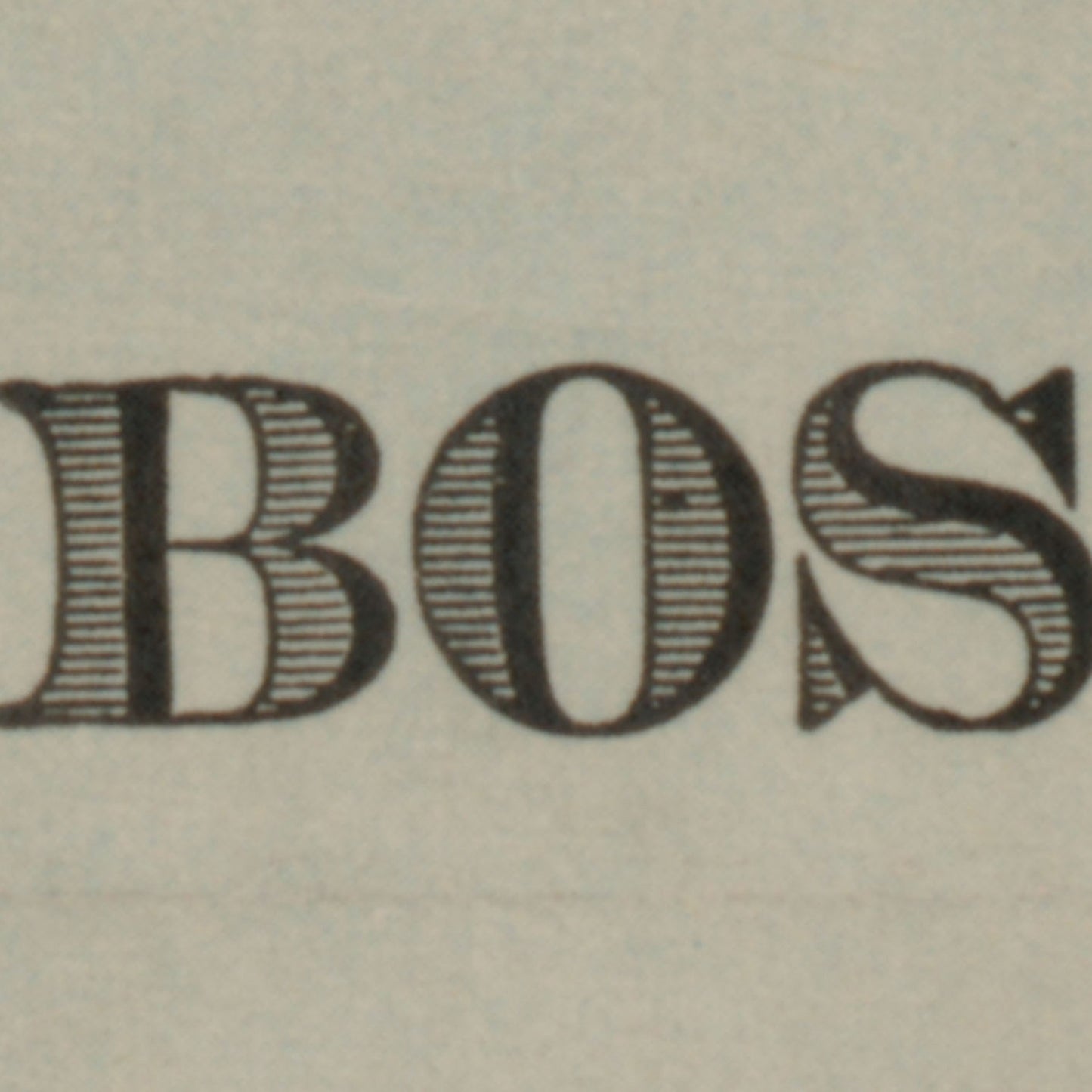 Boston Map I