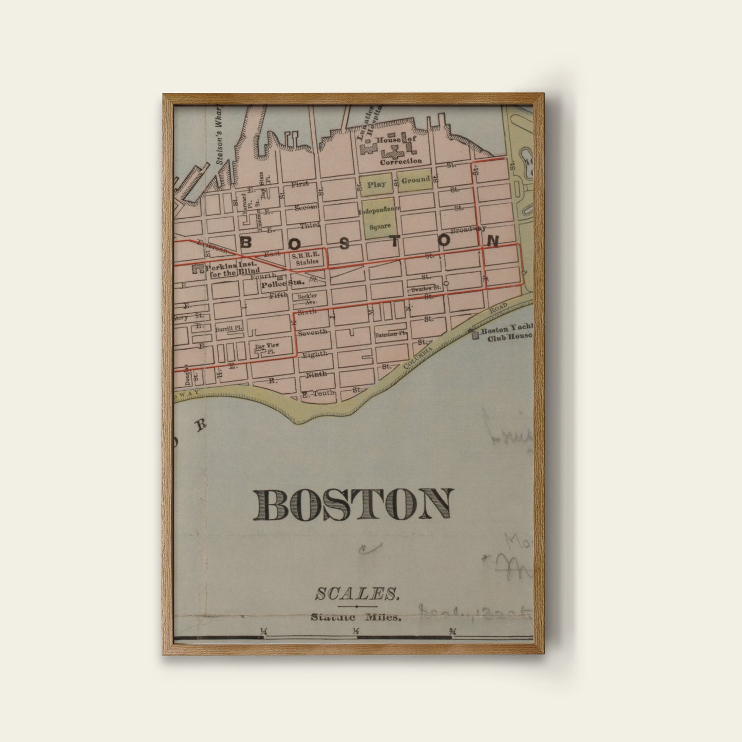 Boston Map I
