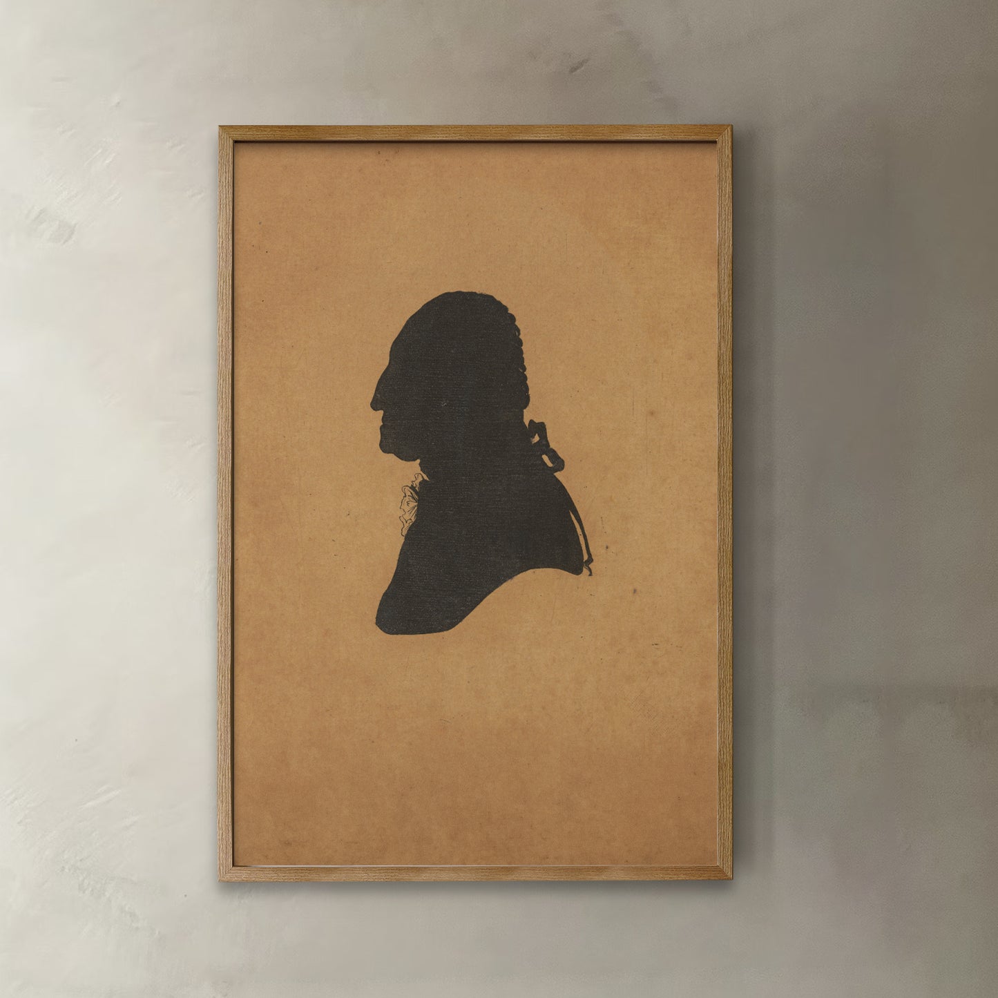 Washington Silhouette Print