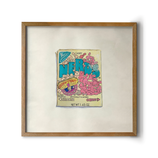 Retro Nerd Candy Print