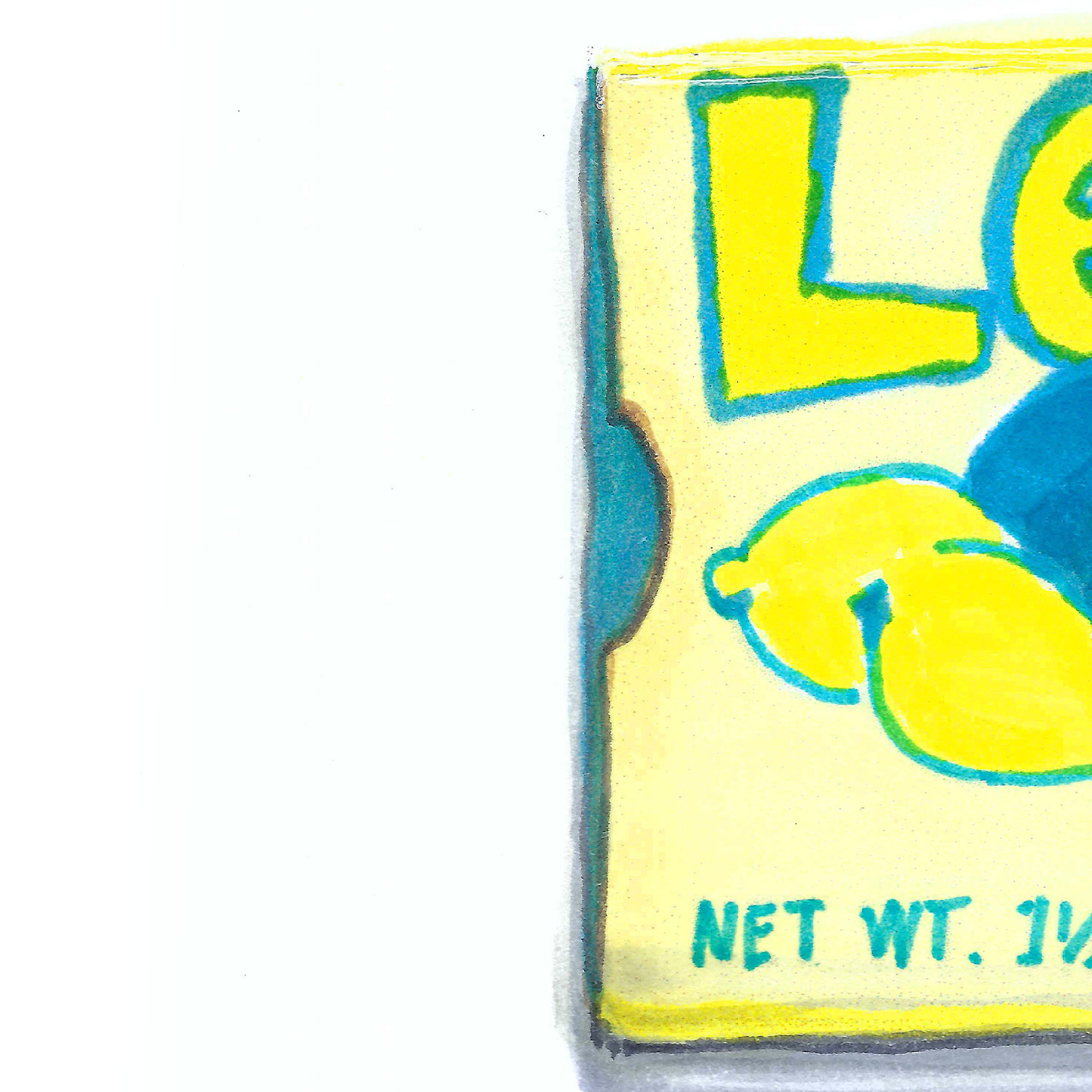 Vintage Lemon Candy Print