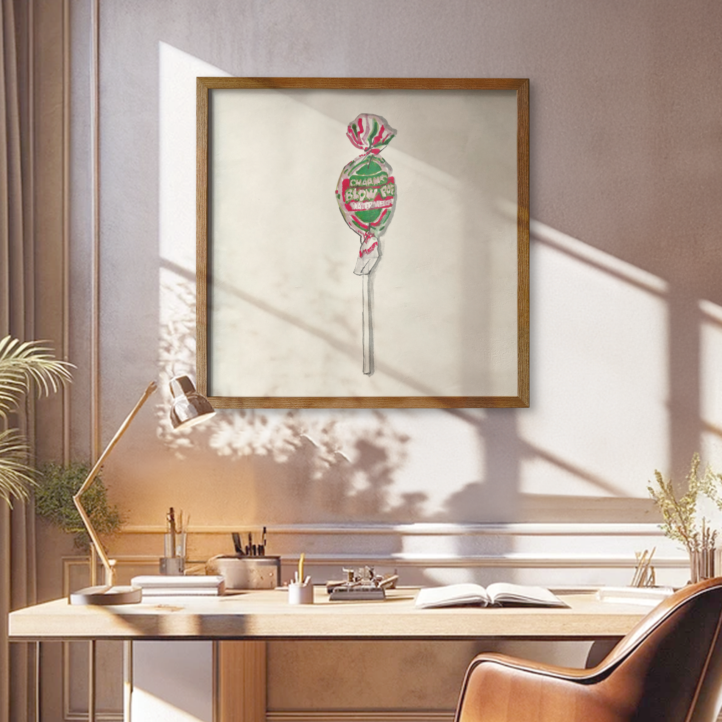 Watermelon Lollipop Print