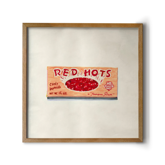 Red Hots Candy Print