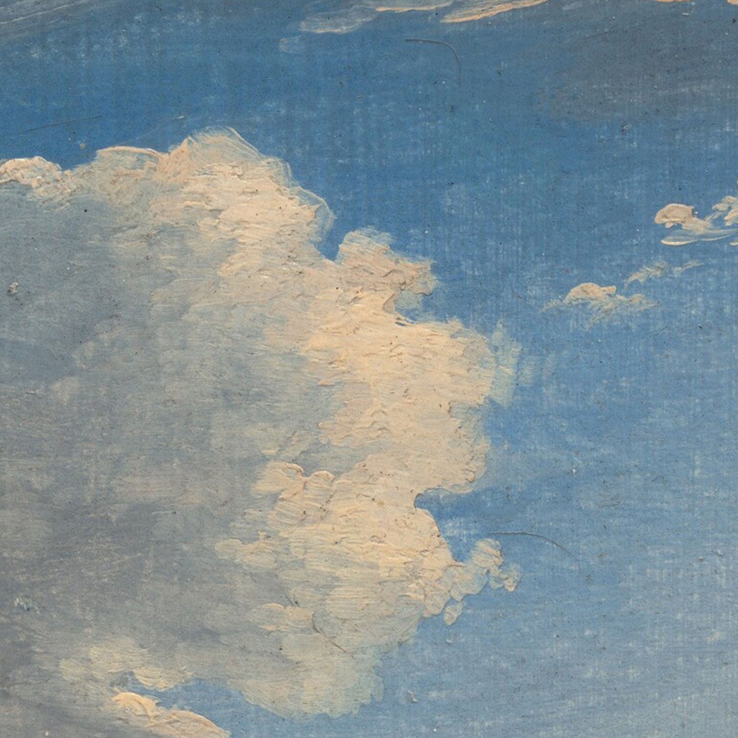 Clouds | Vintage Landscape Oil Painting Print