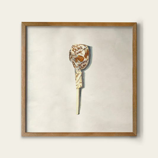 Root Beer Lollipop Print
