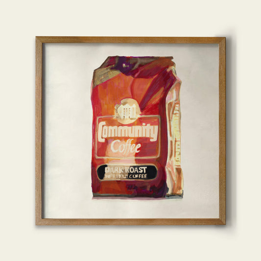 Red Coffee Bag 1998