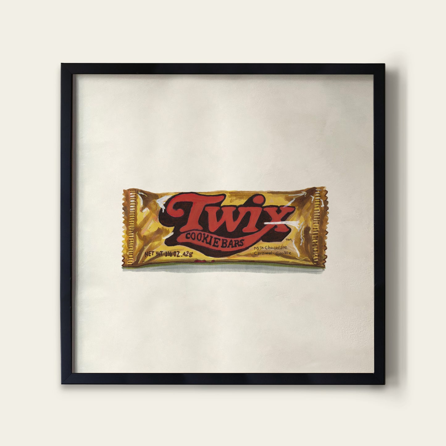 70s Chocolate Bars Print