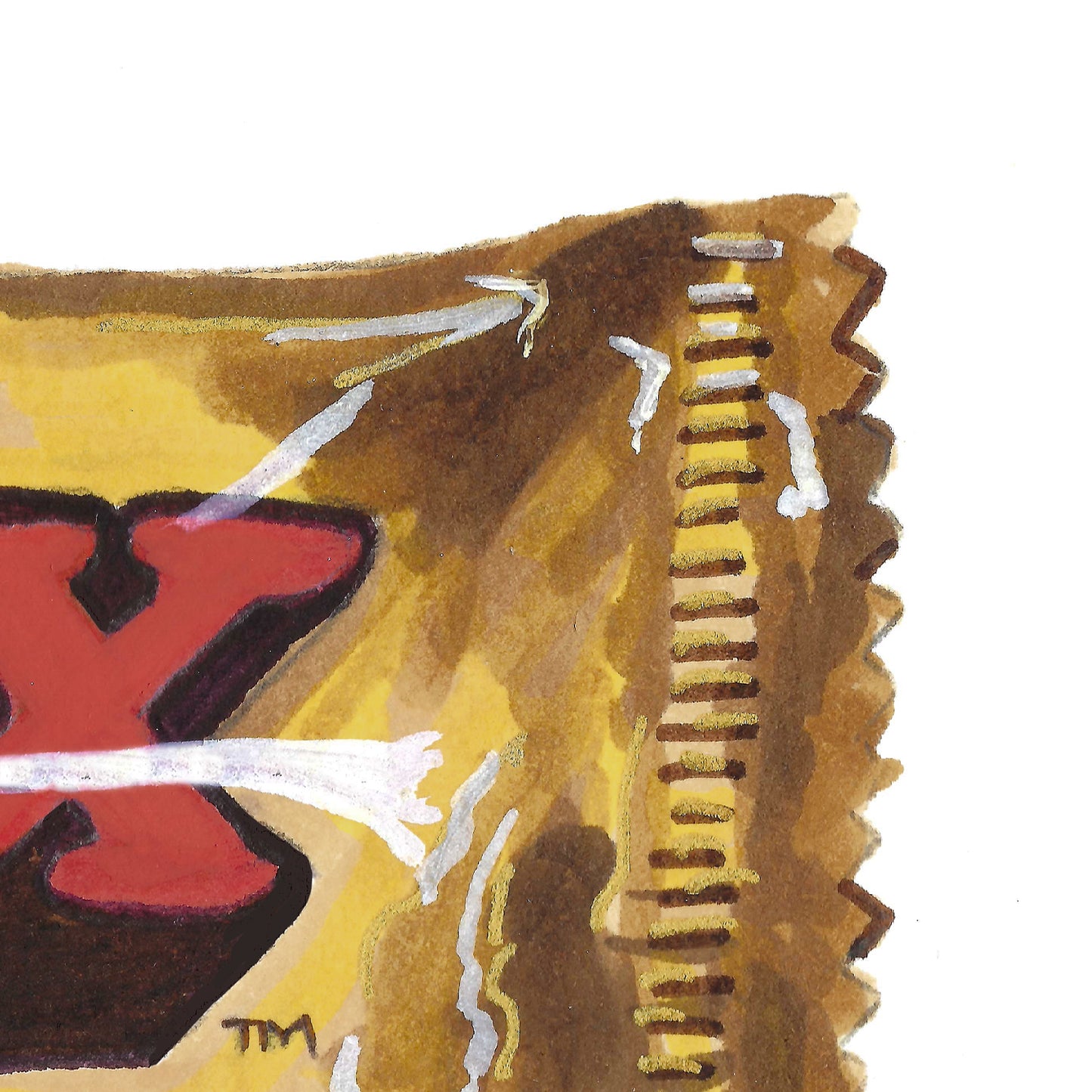 70s Chocolate Bars Print