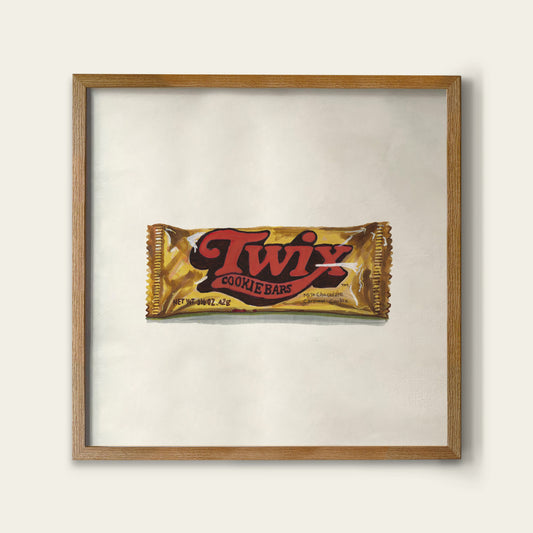 70s Chocolate Bars Print