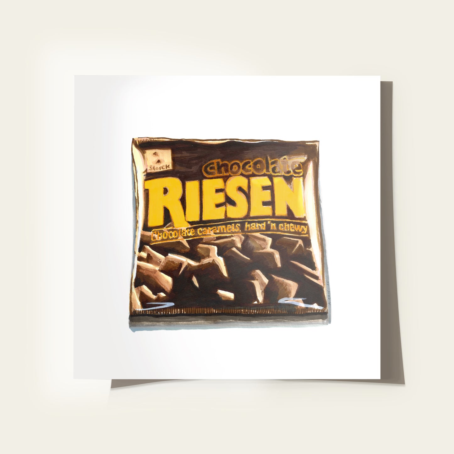German Chocolates Print