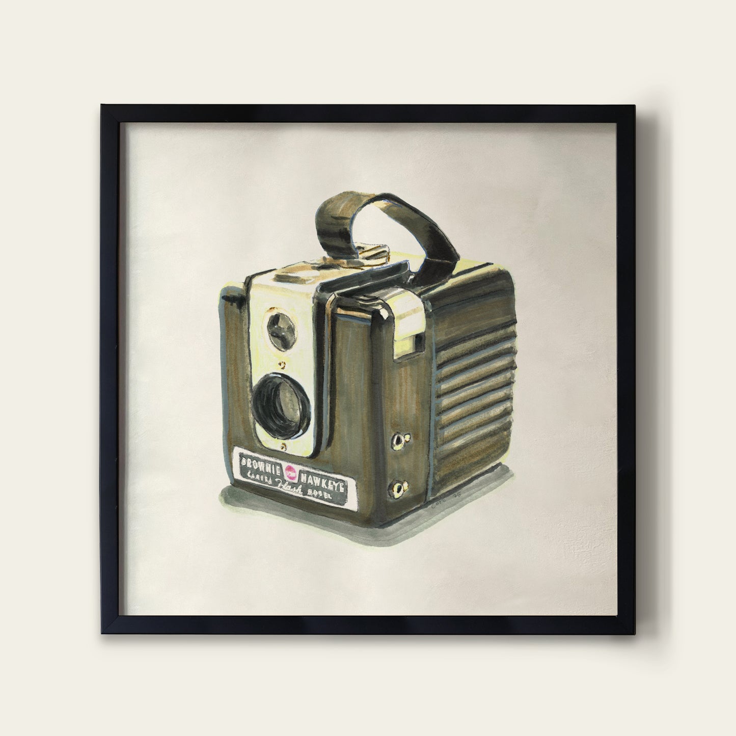 50s Brownie Camera Print