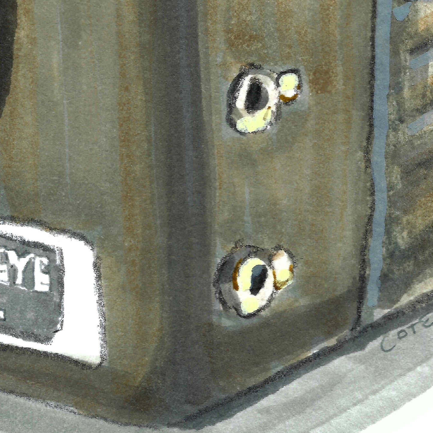 50s Brownie Camera Print