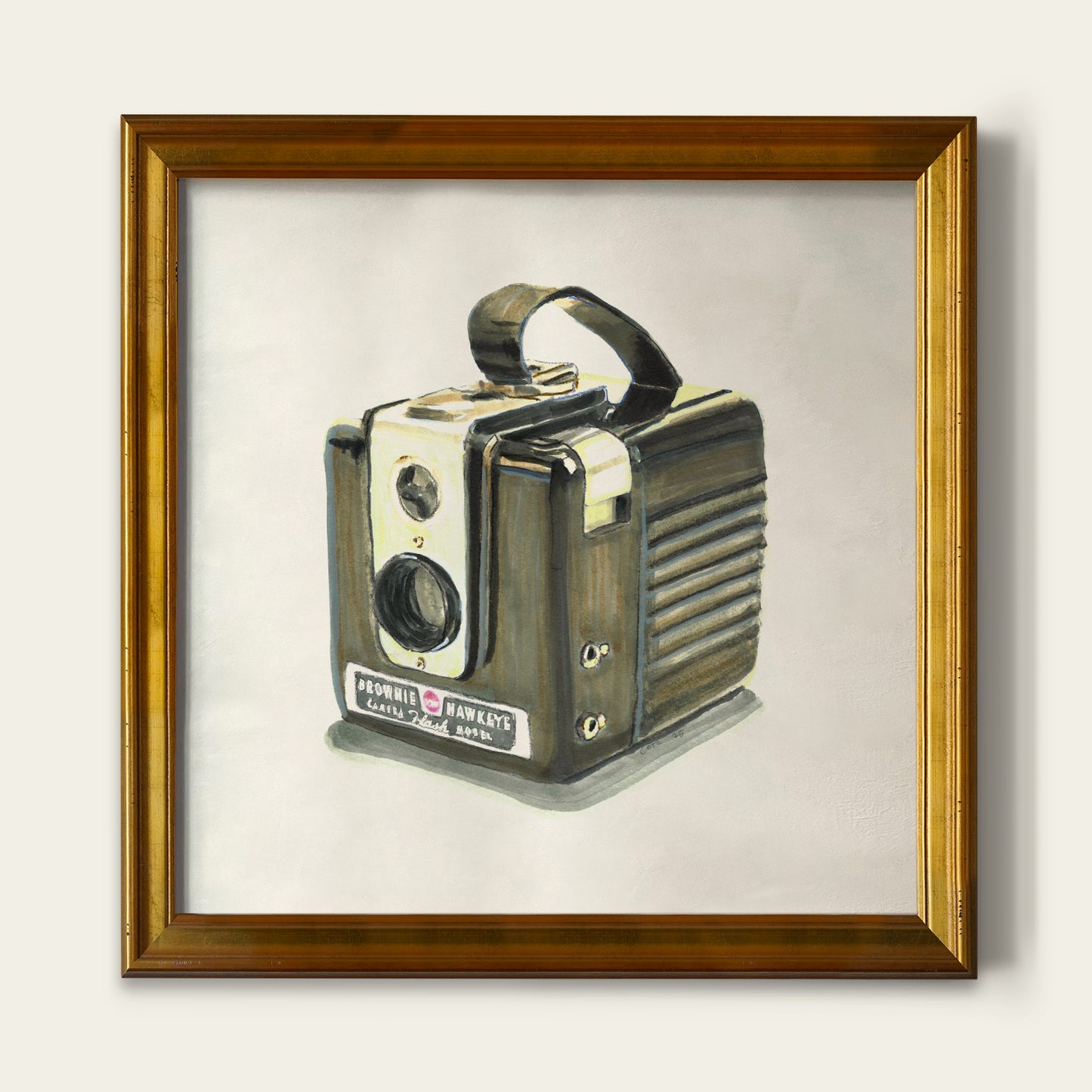 50s Brownie Camera Print
