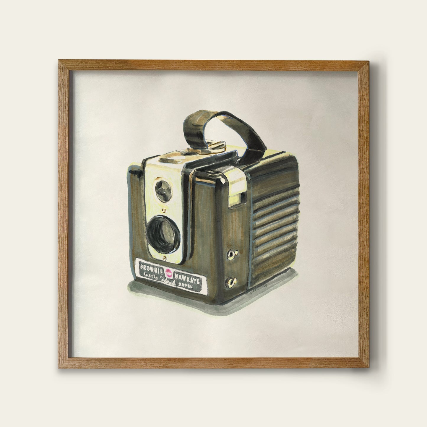 50s Brownie Camera Print