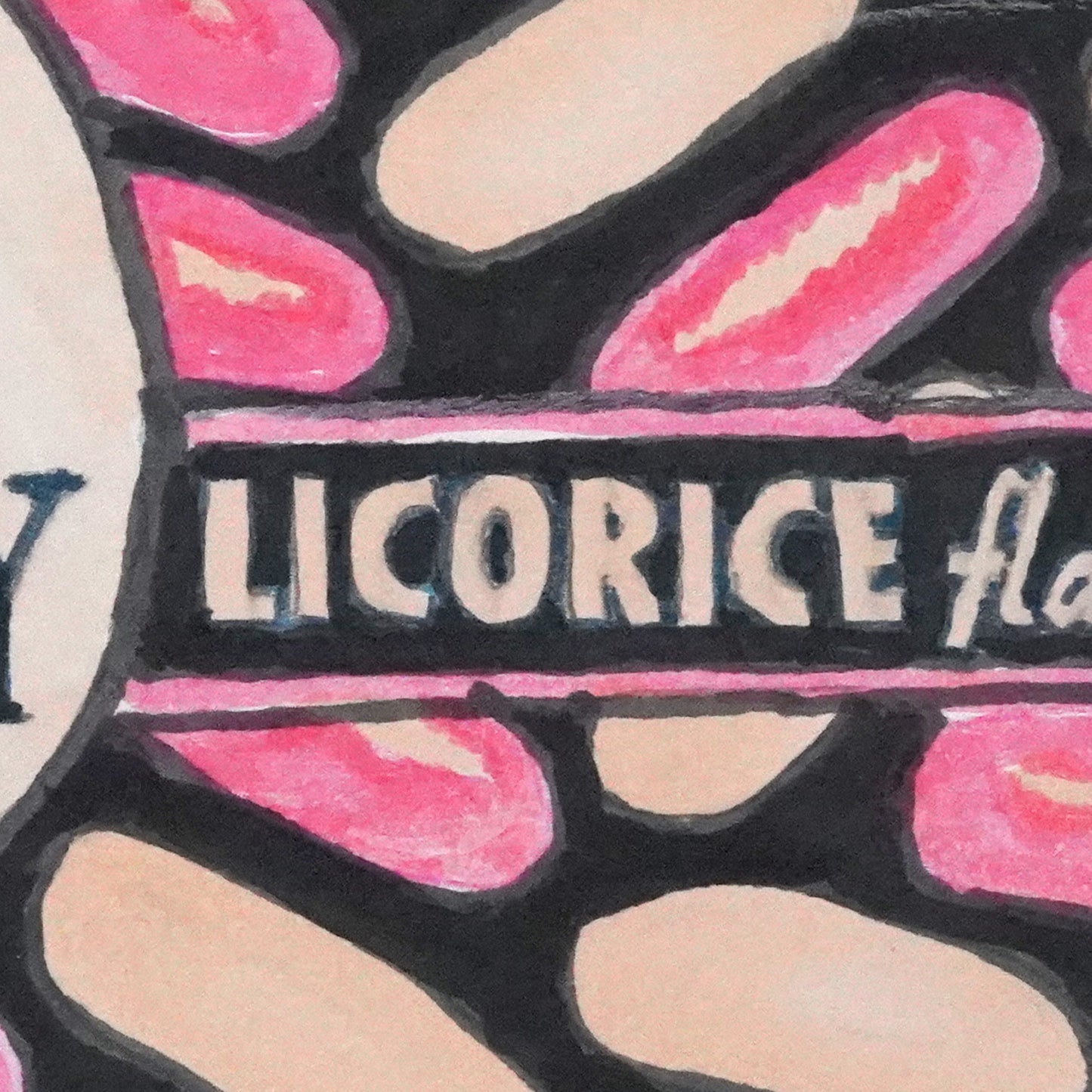 60s Licorice Box Print