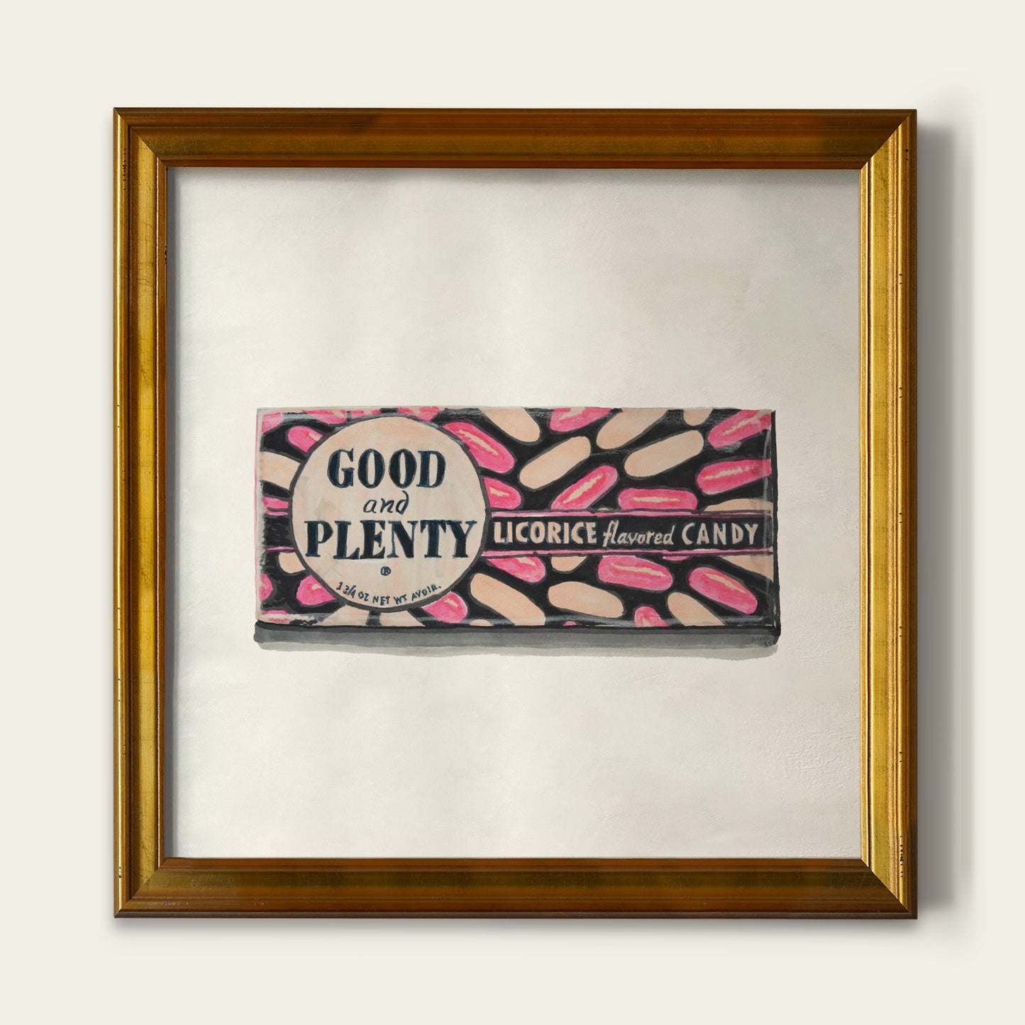 60s Licorice Box Print