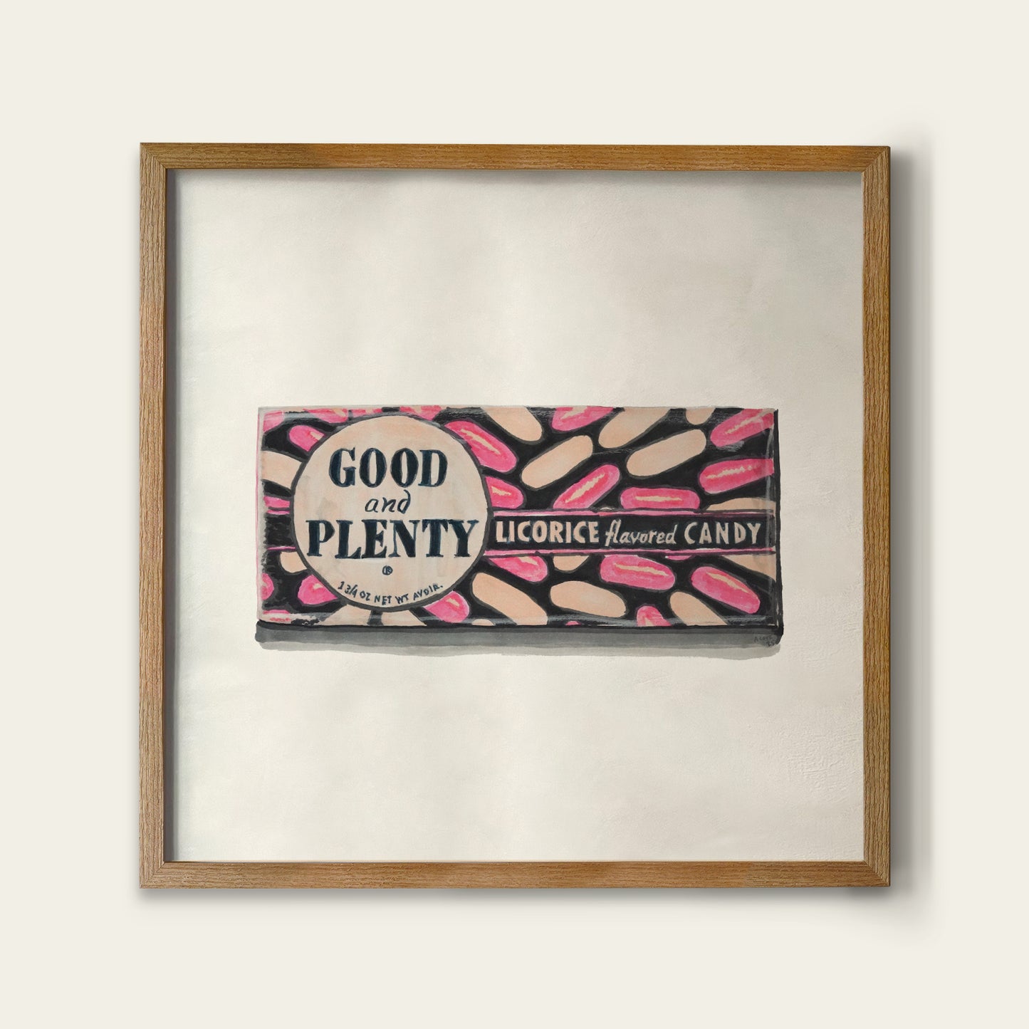 60s Licorice Box Print