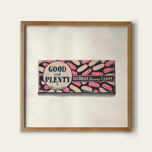 60s Licorice Box Print
