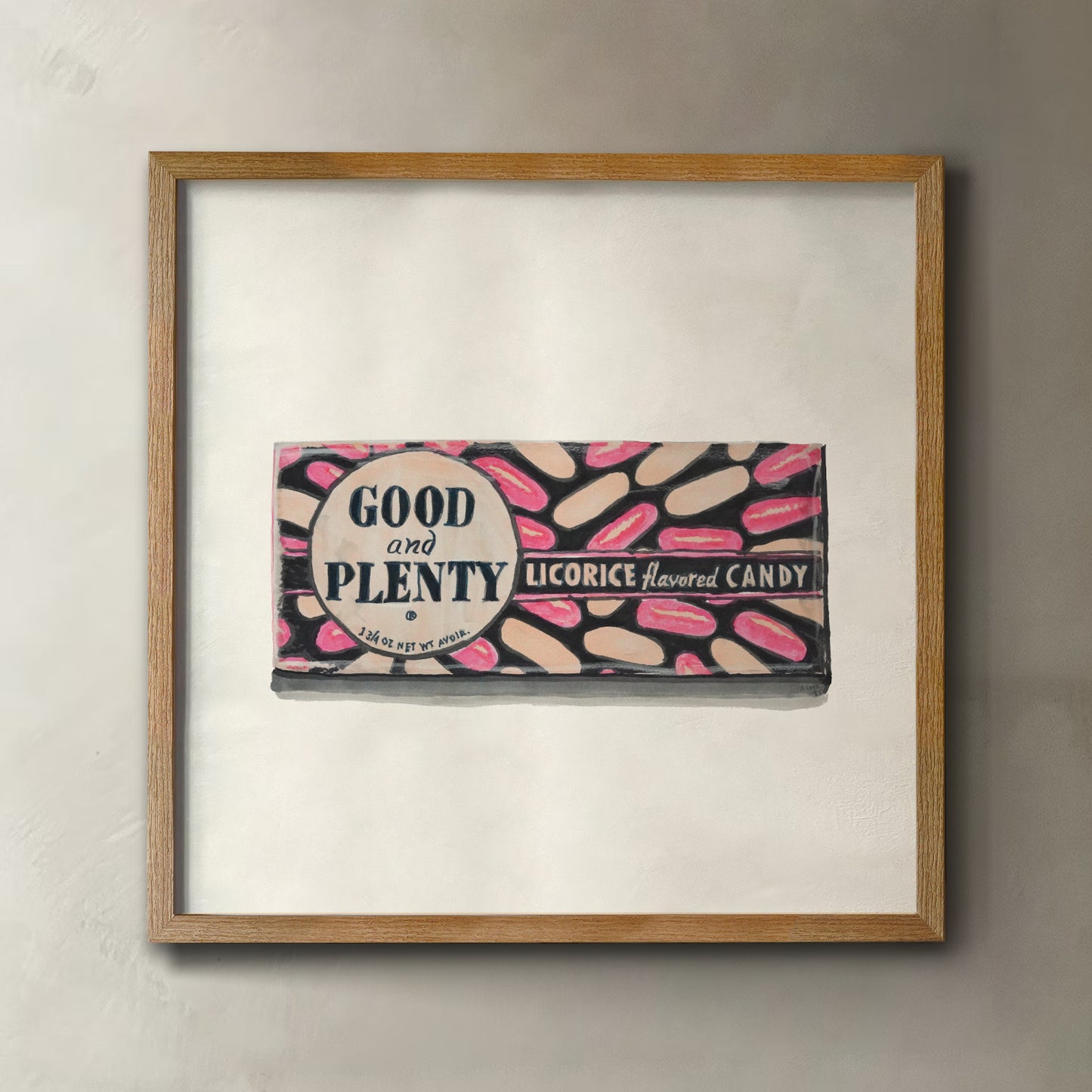 60s Licorice Box Print
