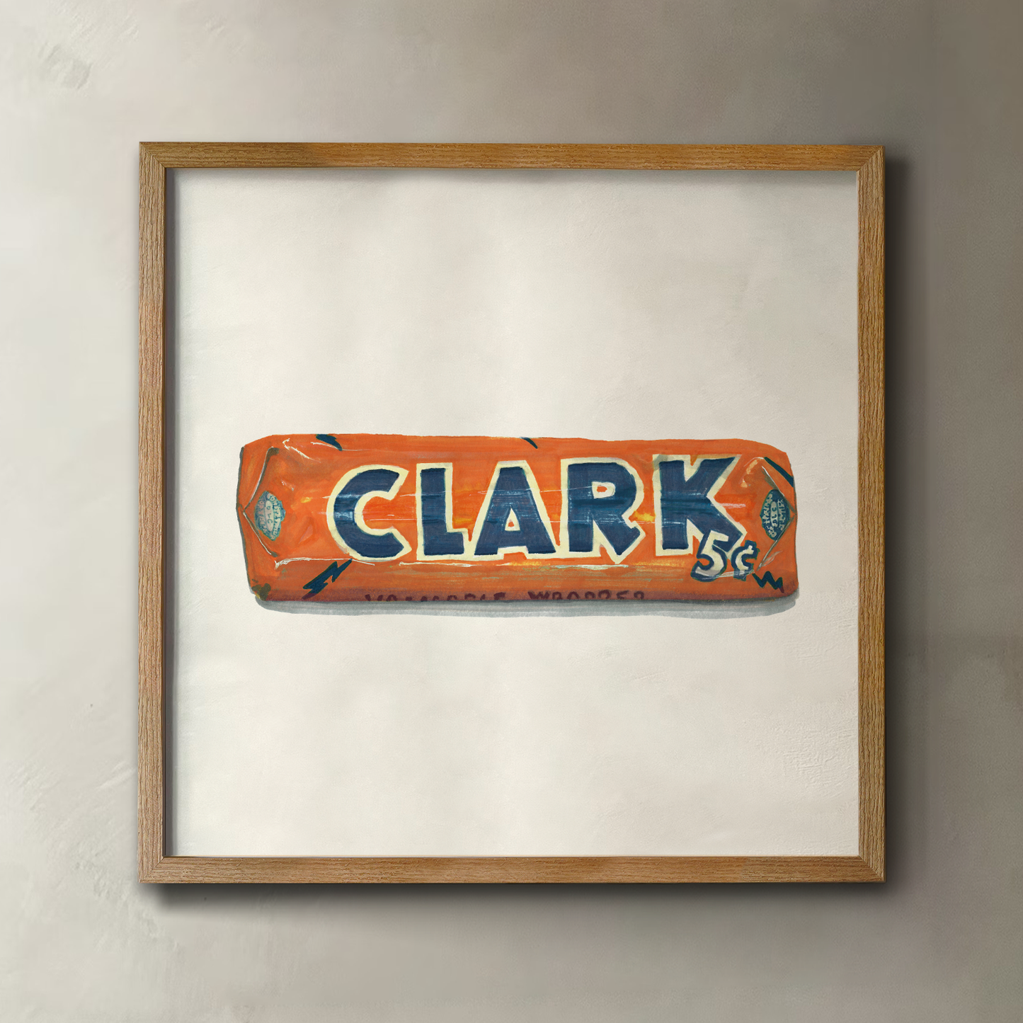 50s Candy Bar Print