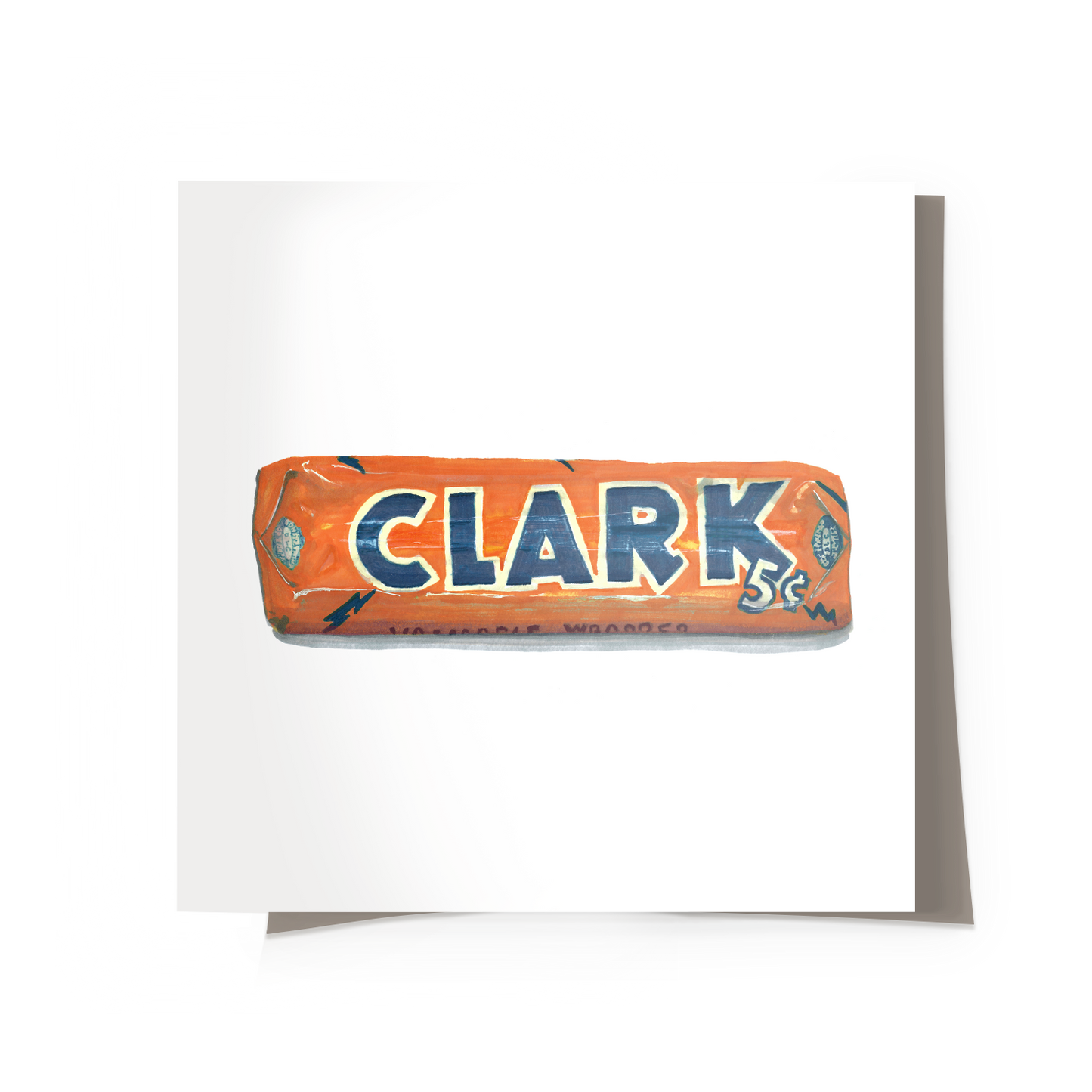 50s Candy Bar Print