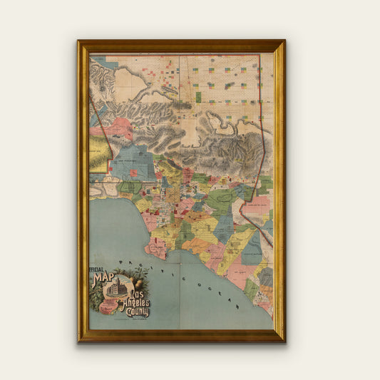 Los Angeles County Map