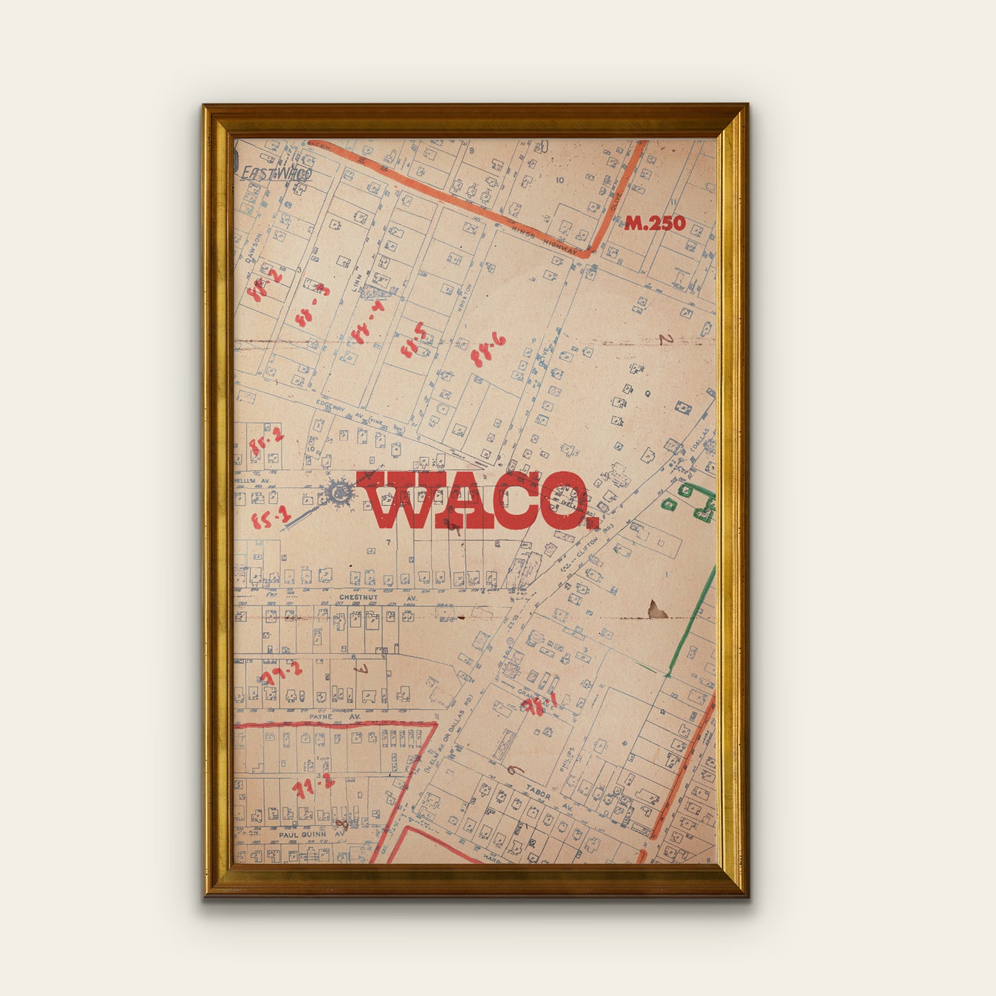 Waco Map
