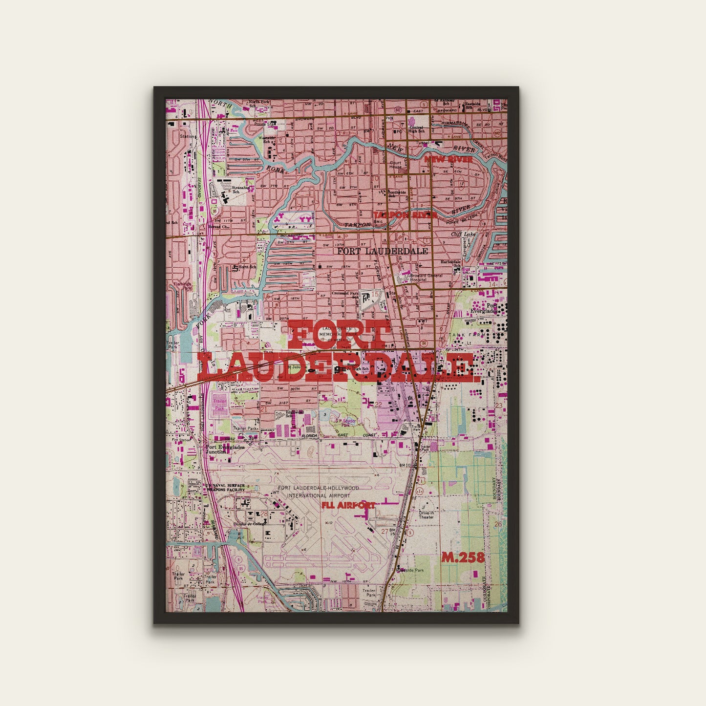 Fort Lauderdale Map