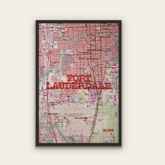 Fort Lauderdale Map