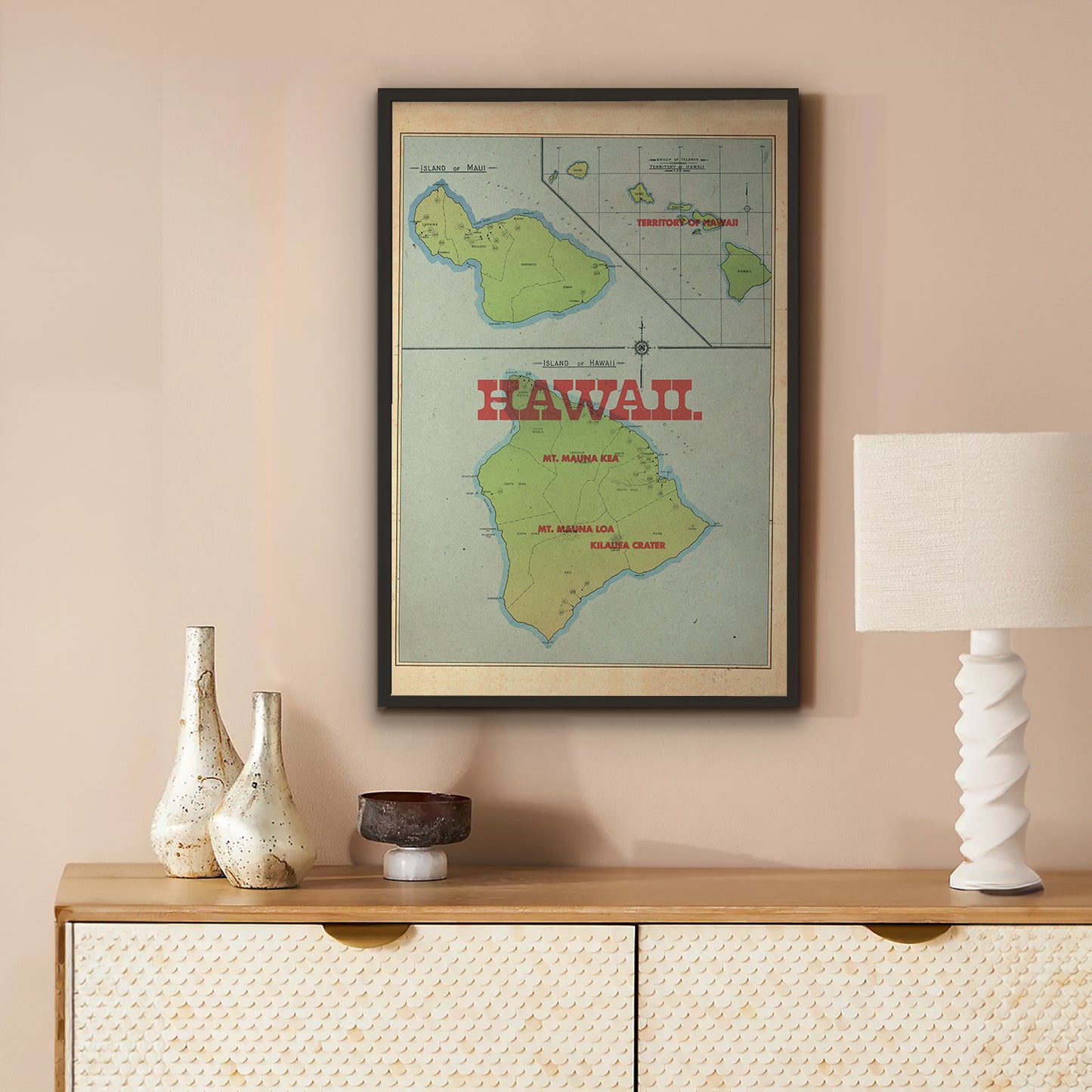 Hawaii State Map I