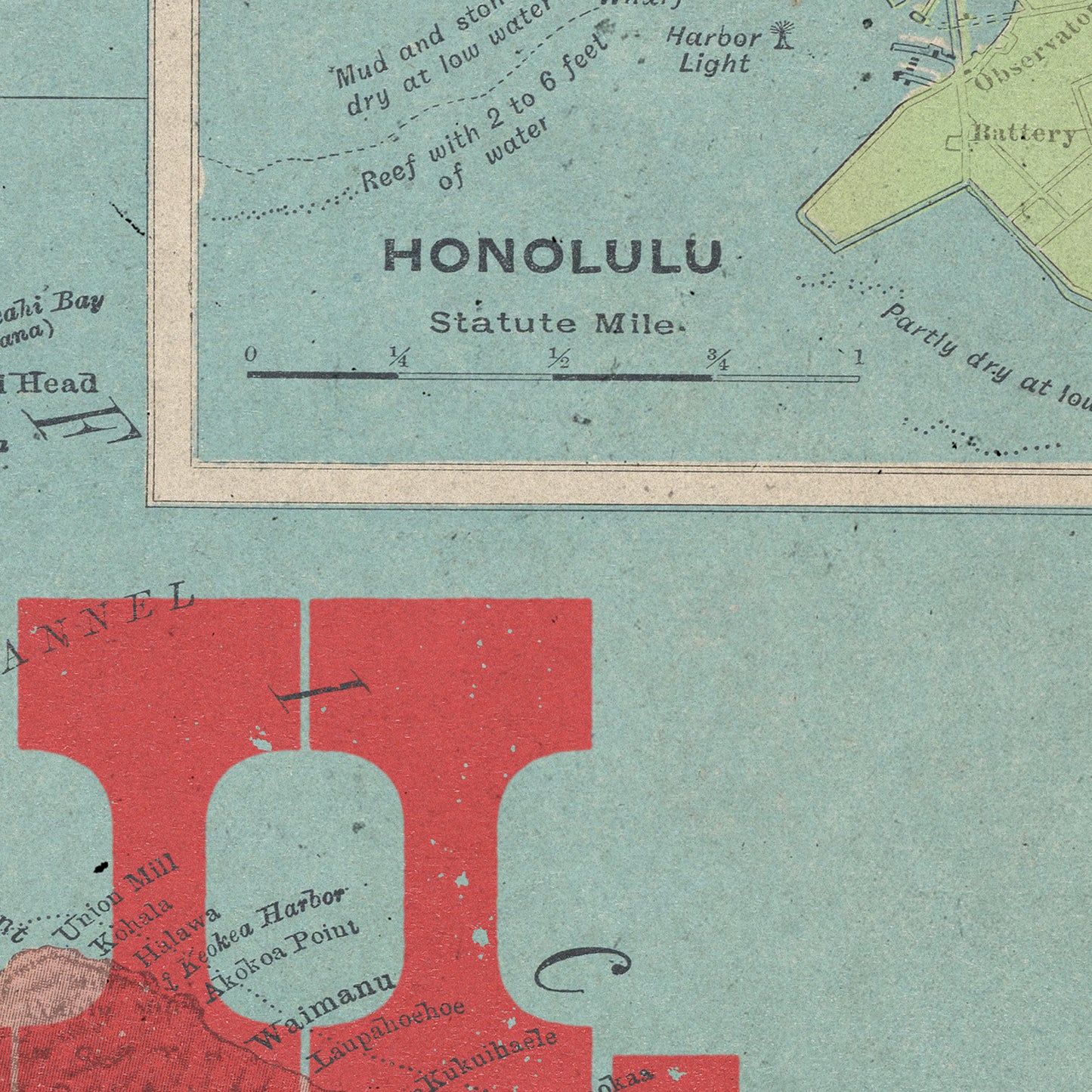 Hawaii State Map II