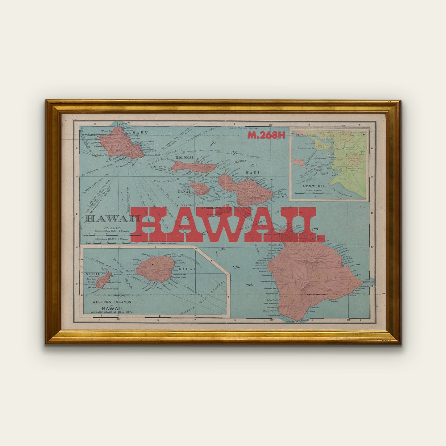 Hawaii State Map II