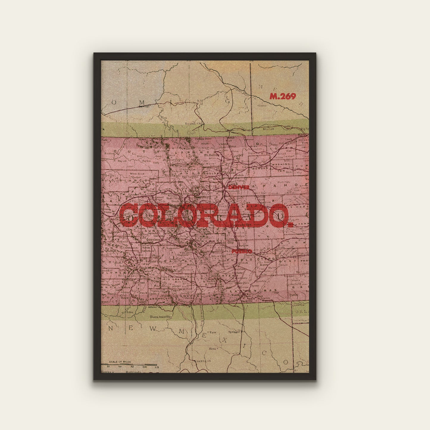 Colorado State Map I