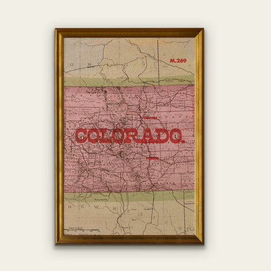 Colorado State Map I