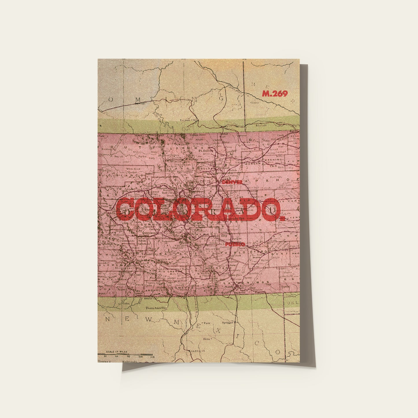 Colorado State Map I