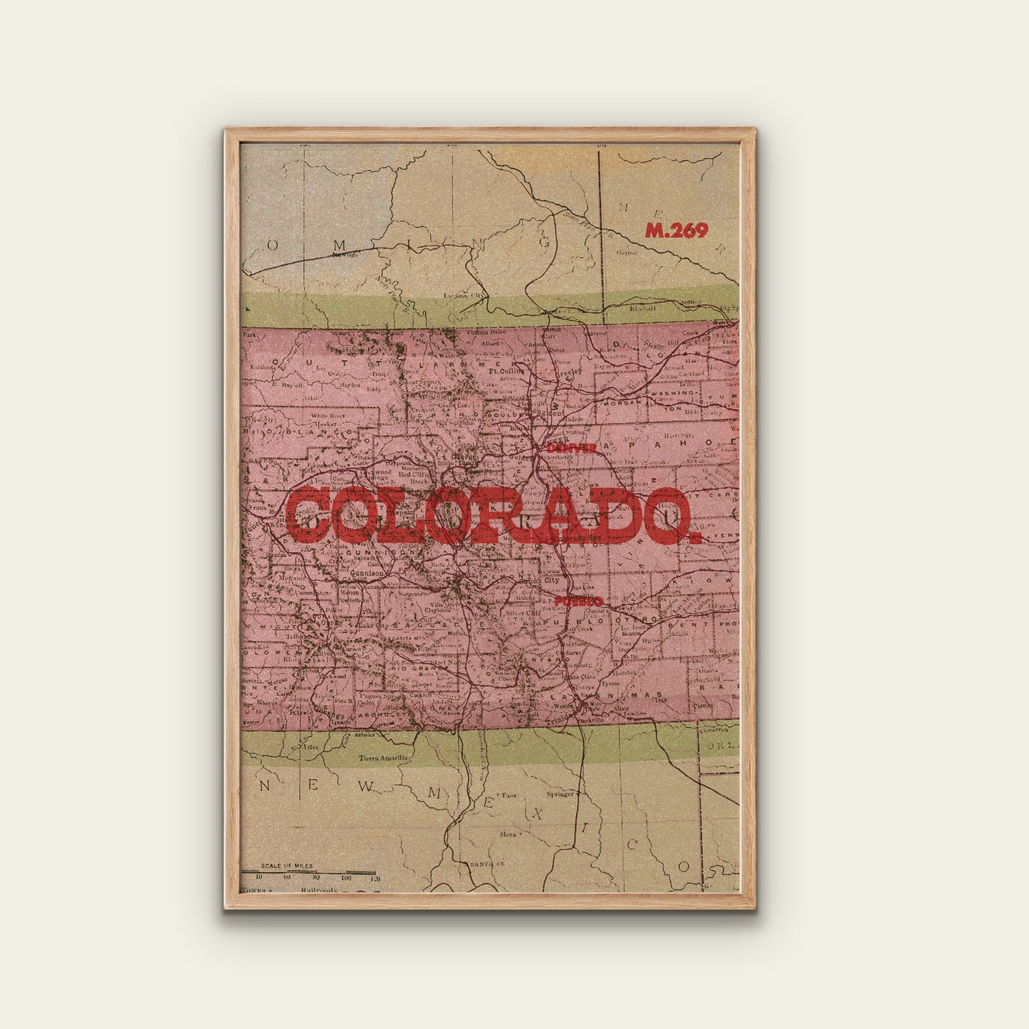 Colorado State Map I