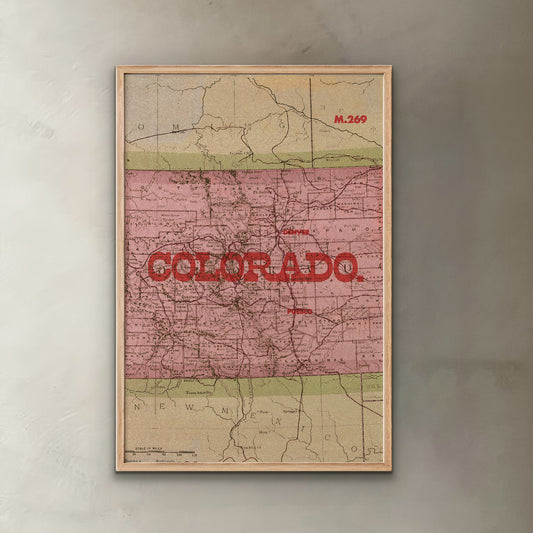Colorado State Map I