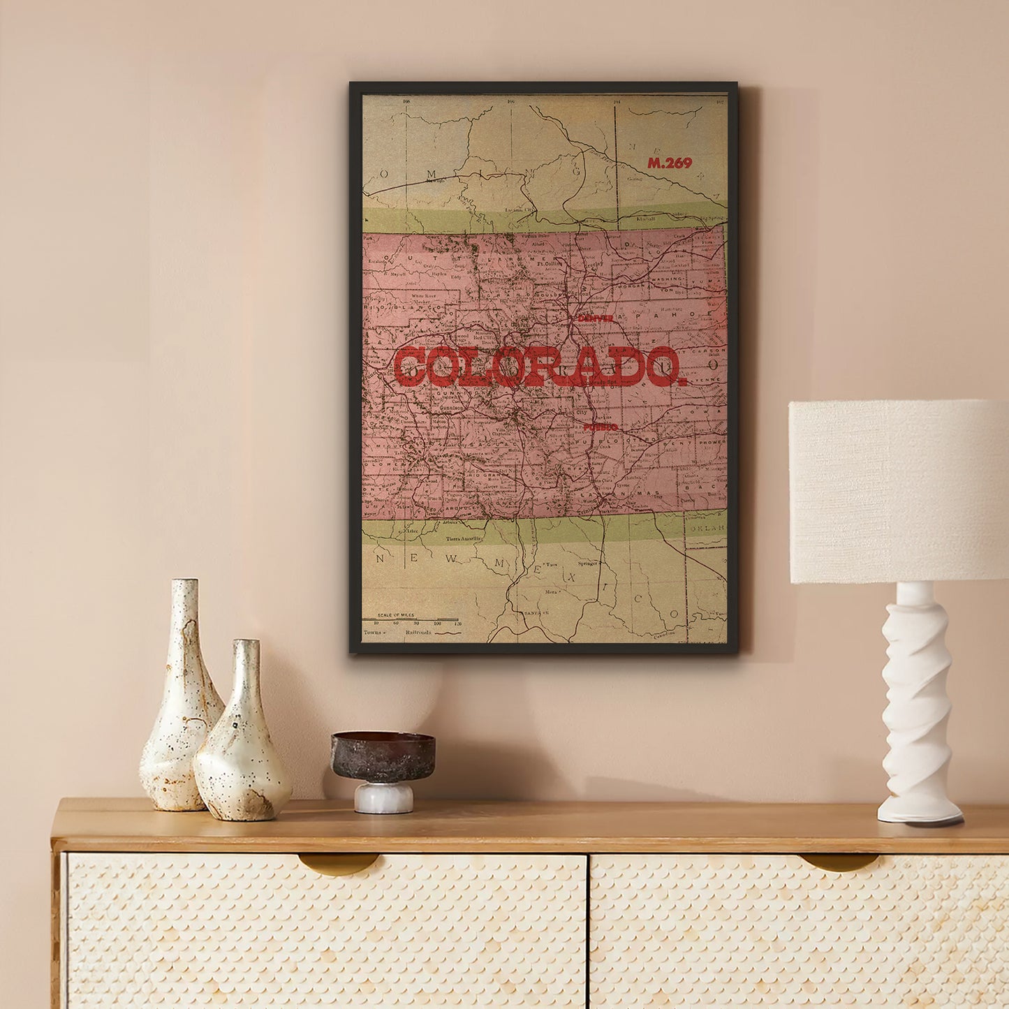 Colorado State Map I