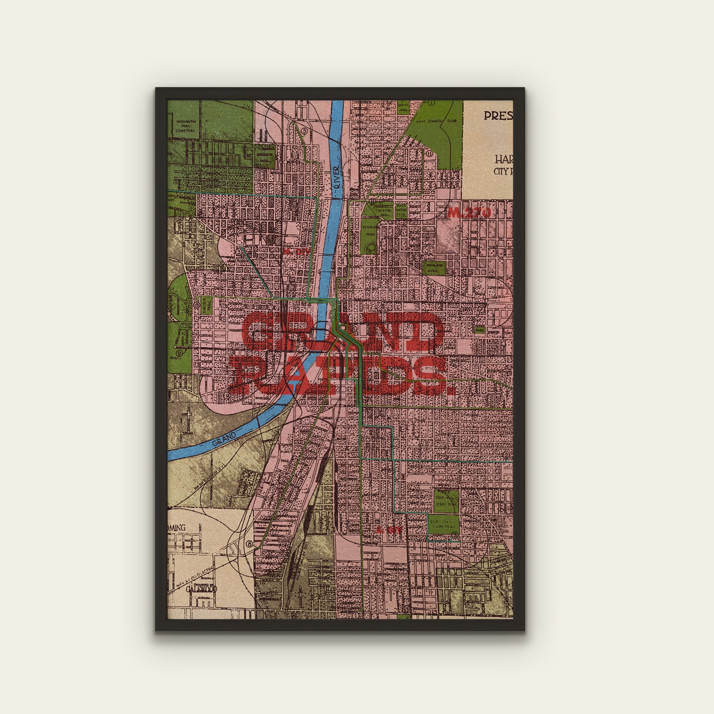 Grand Rapids Map I