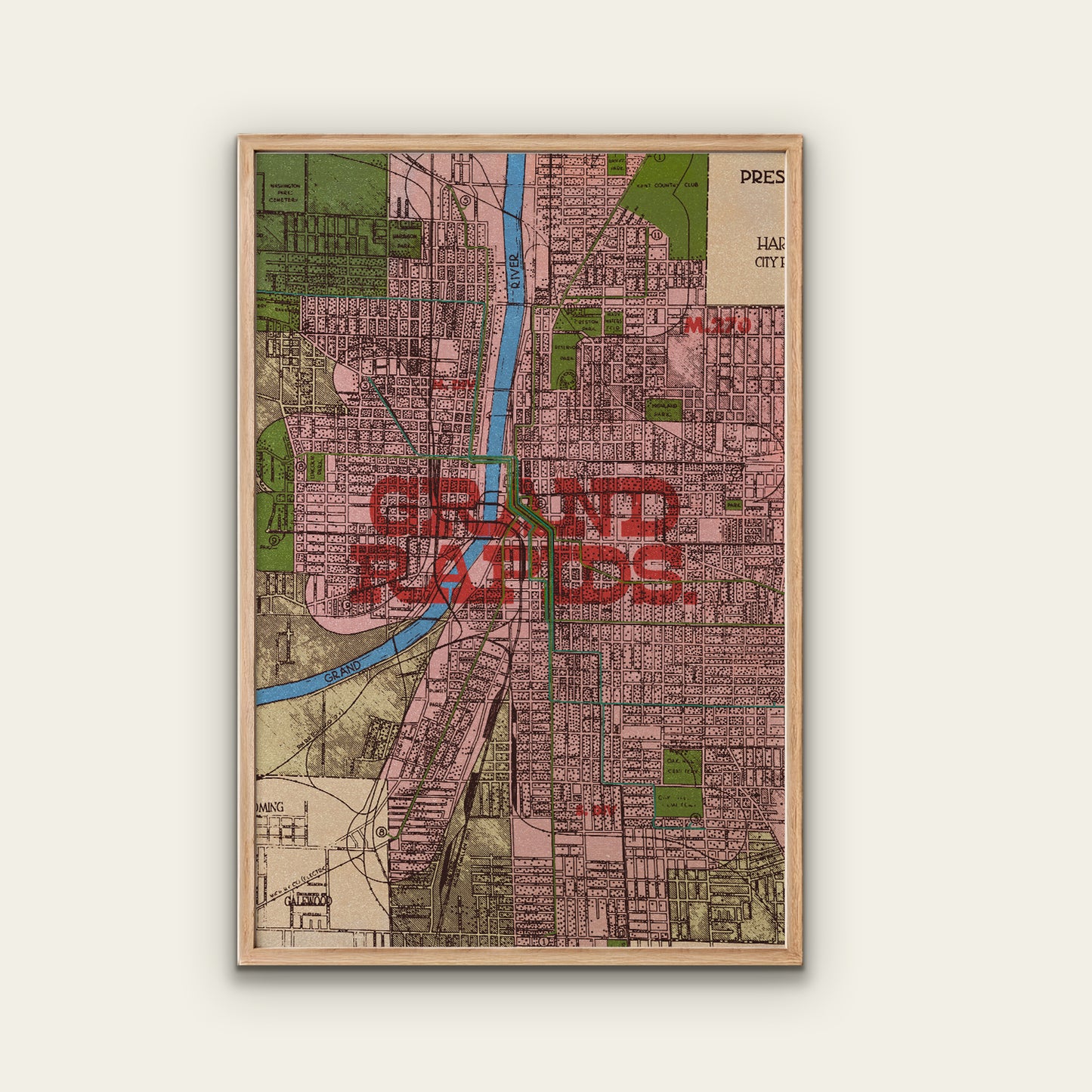 Grand Rapids Map I