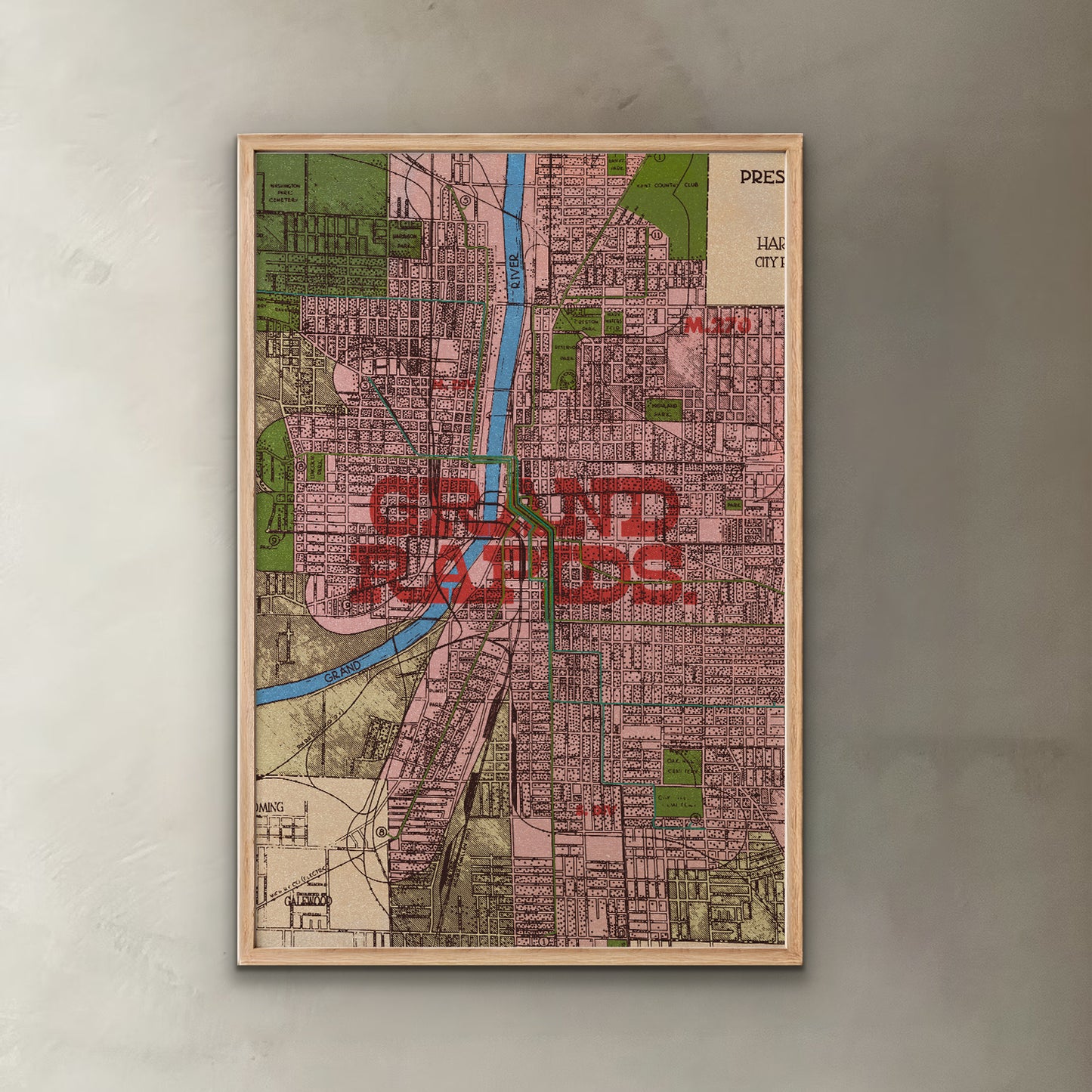 Grand Rapids Map I