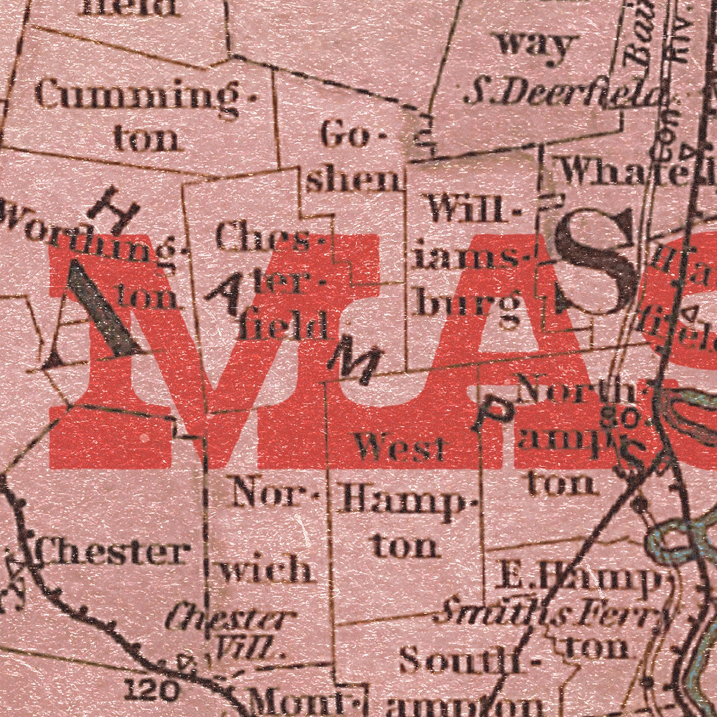 Massachusetts State Map I