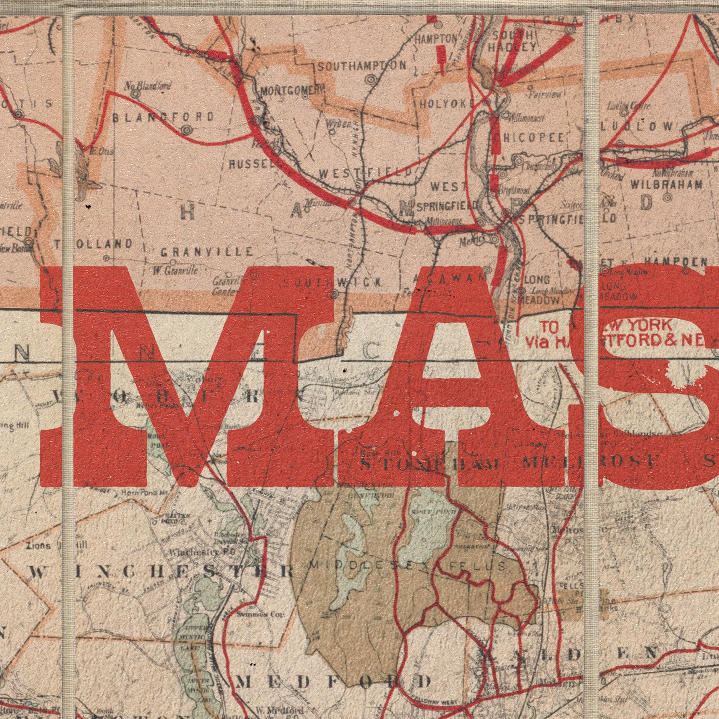 Massachusetts State Map II