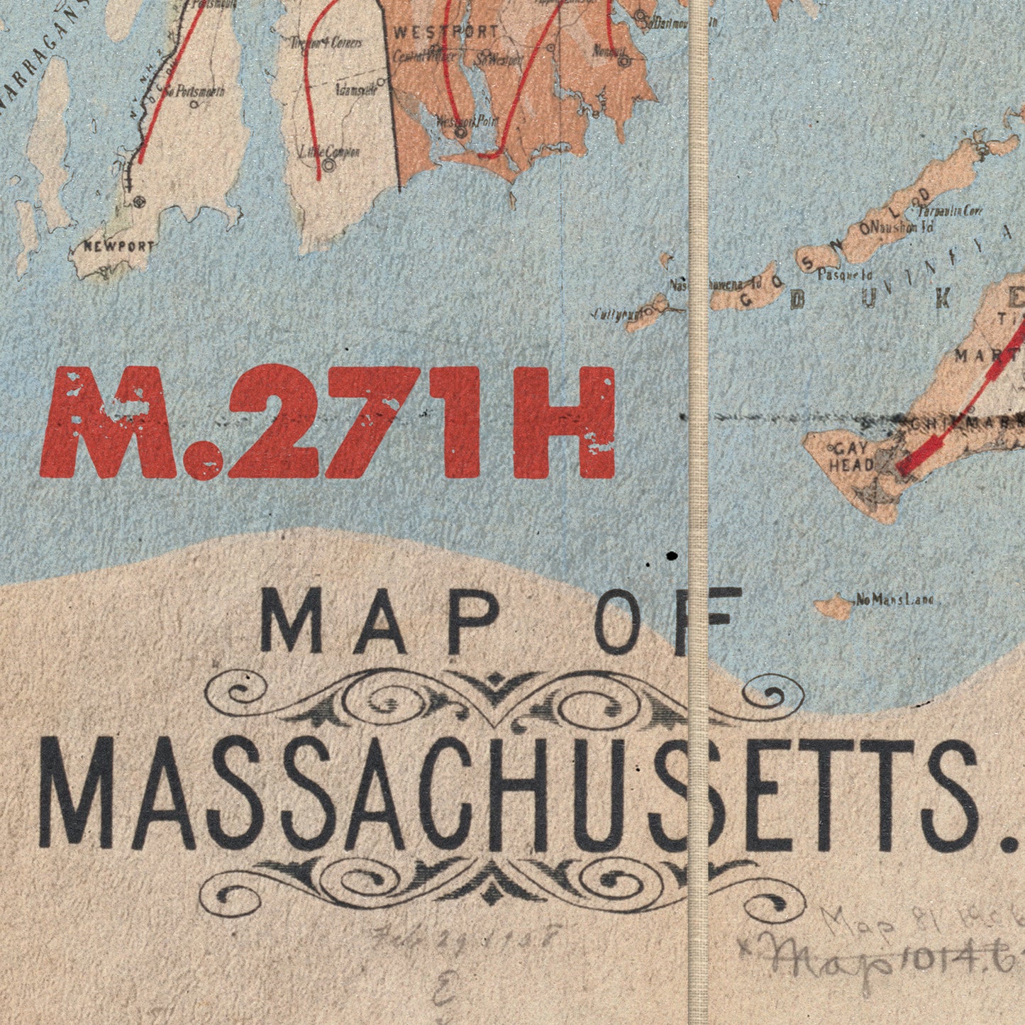 Massachusetts State Map II